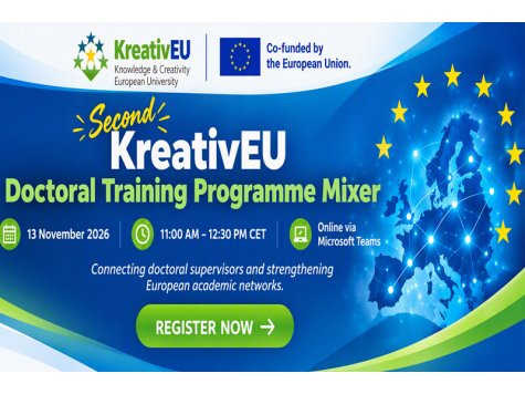 KreativEU Invites Academics and Doctoral Supervisors to Explore Cooperation in Doctoral Education